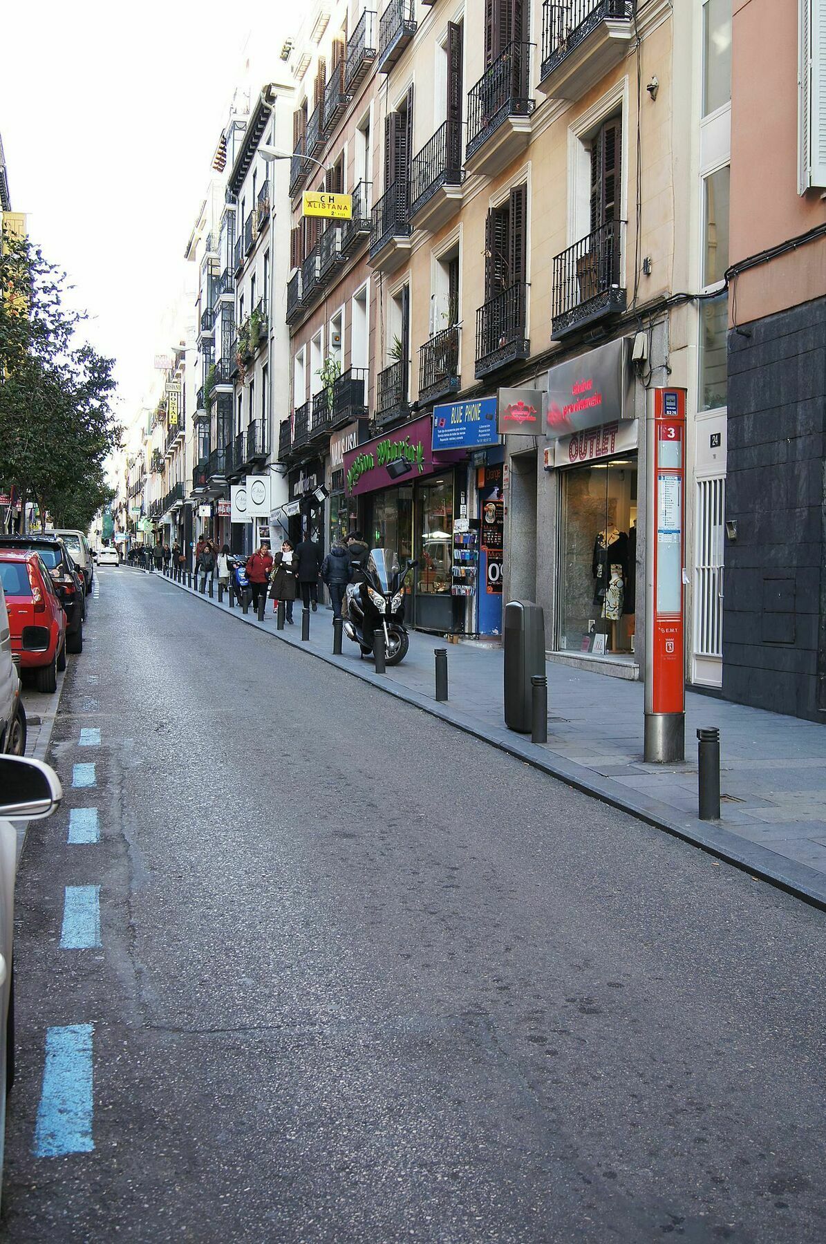 Hostal Alistana Madrid Eksteriør bilde